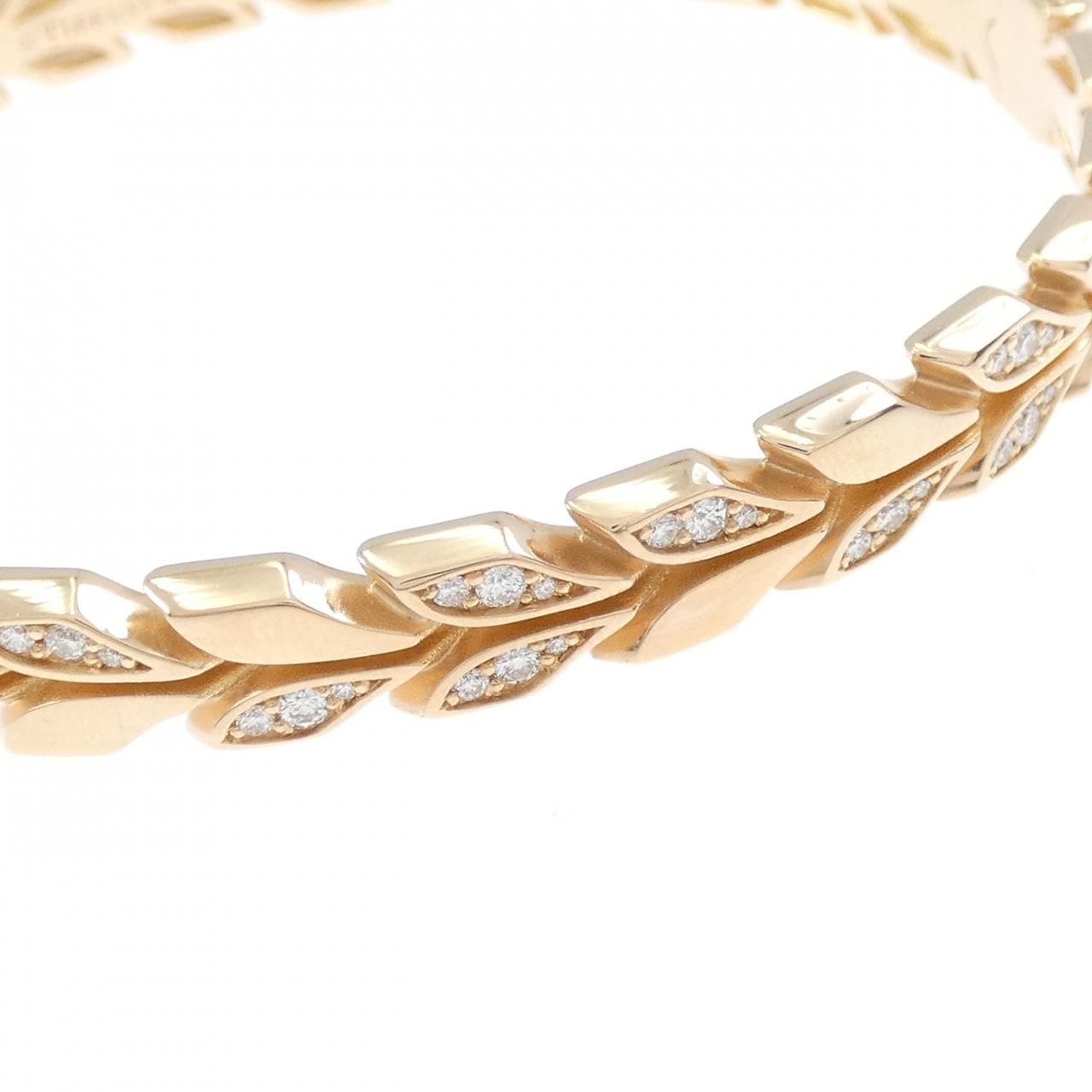 ティファニー ヴァイン ヒンジ バングル 0.46CT