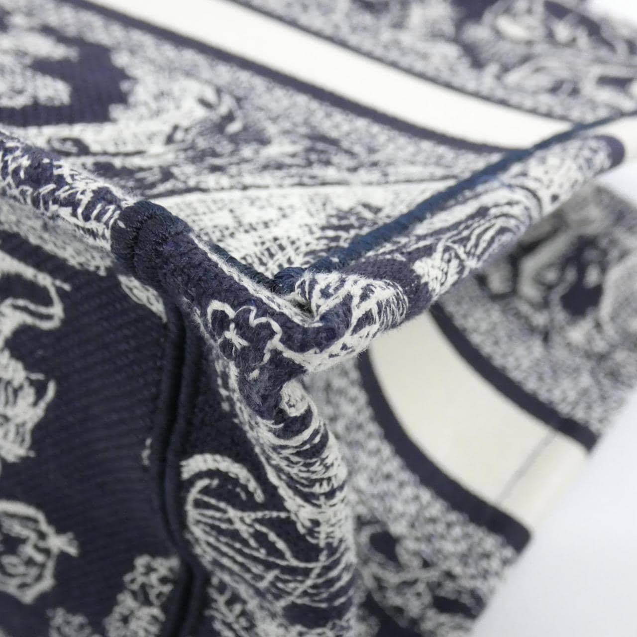 クリスチャンディオール REVERSE TOILE DE JOUY ディオール ブック トート スモール M1265ZRGO バッグ