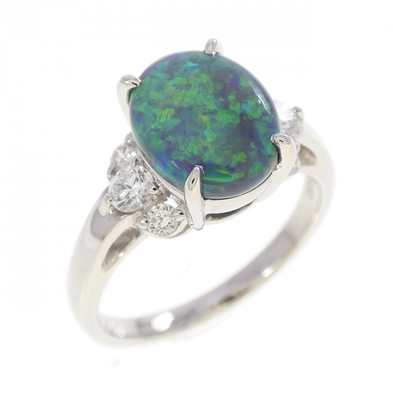 PT900 ブラックオパール リング 1.92CT