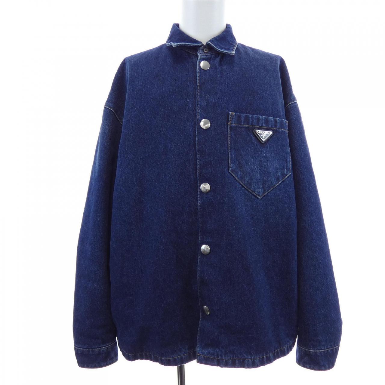 プラダ PRADA トライアングルロゴ GEC071 S212 13HO デニムジャケット