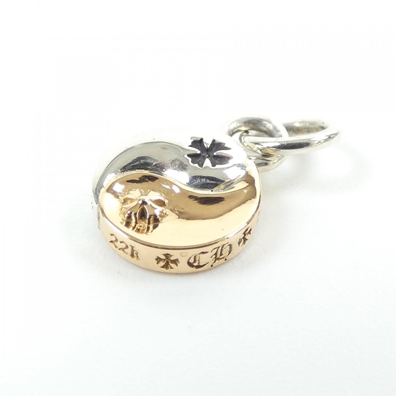 クロムハーツ CHROME HEARTS YIN YANG SML MXD MTL PLUS インヤン 202159833MMBXXX240 ペンダント