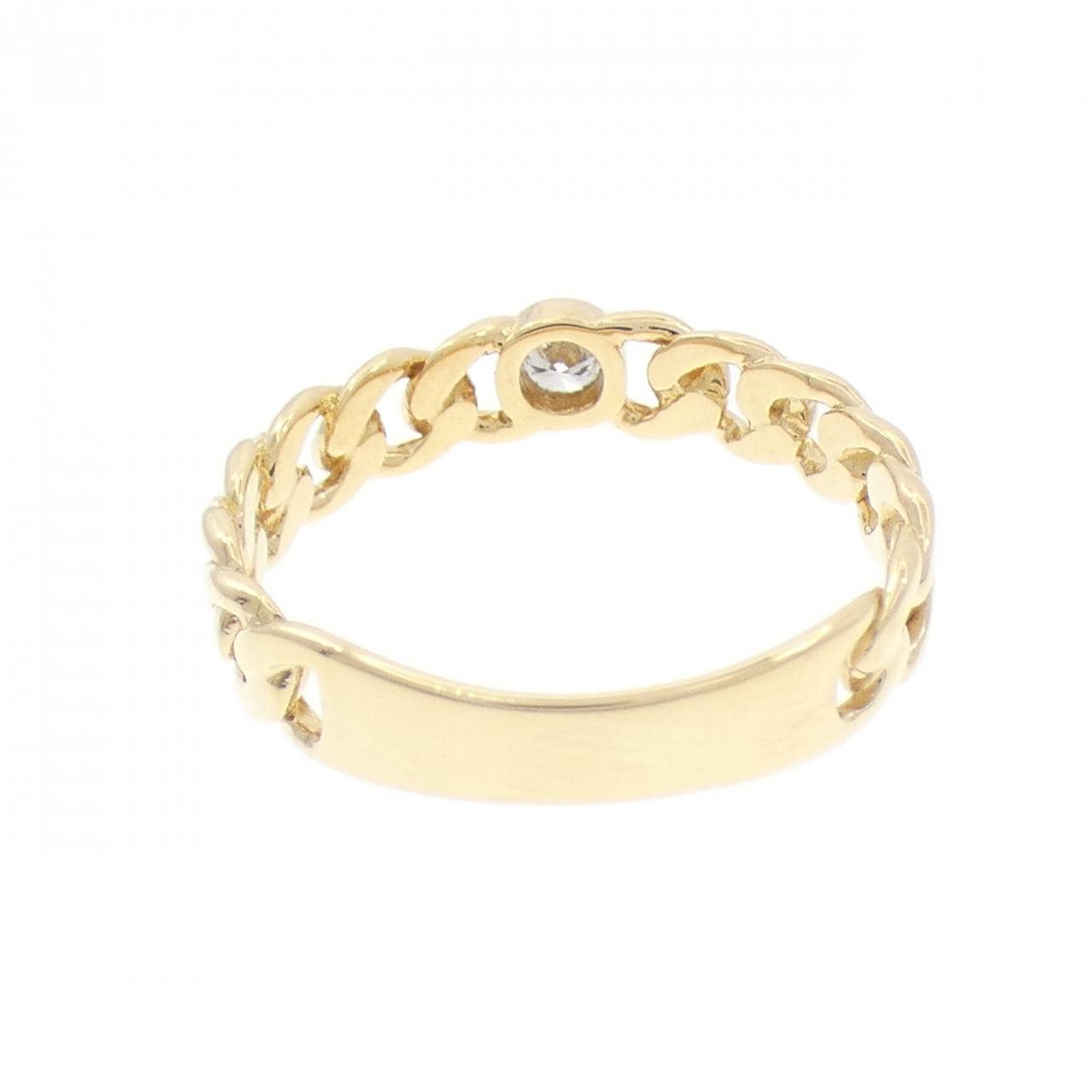 K18YG ダイヤモンド リング 0.11CT