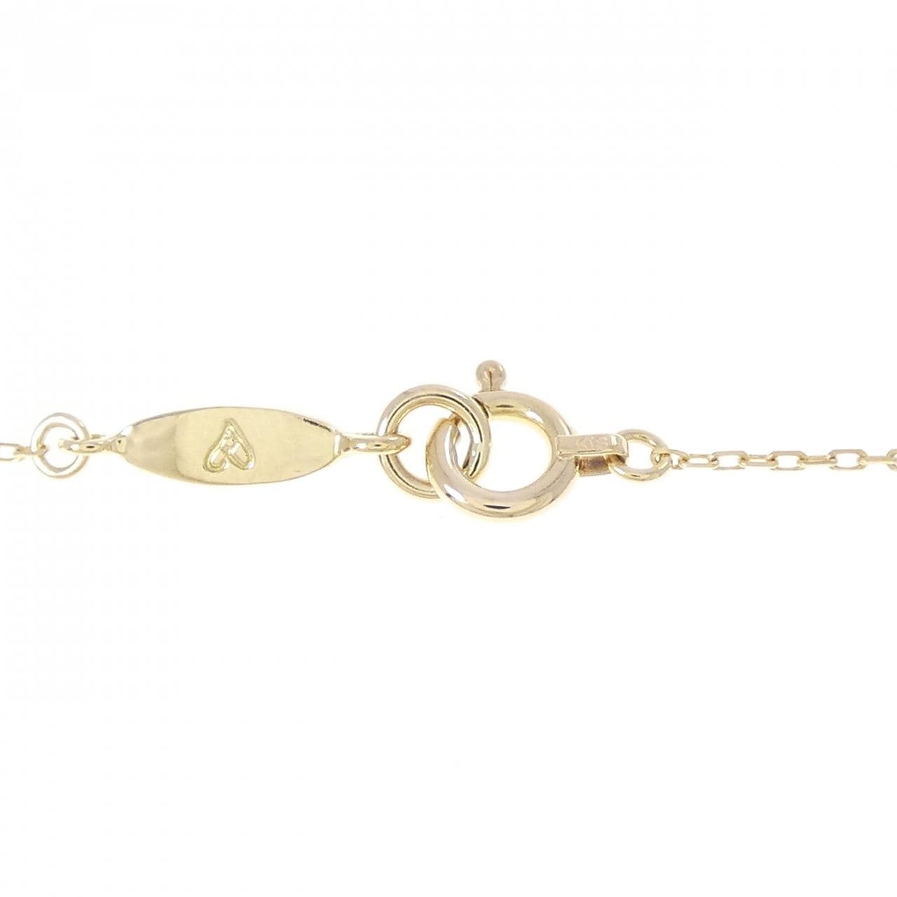 アーカー イニシャル ネックレス 0.05CT