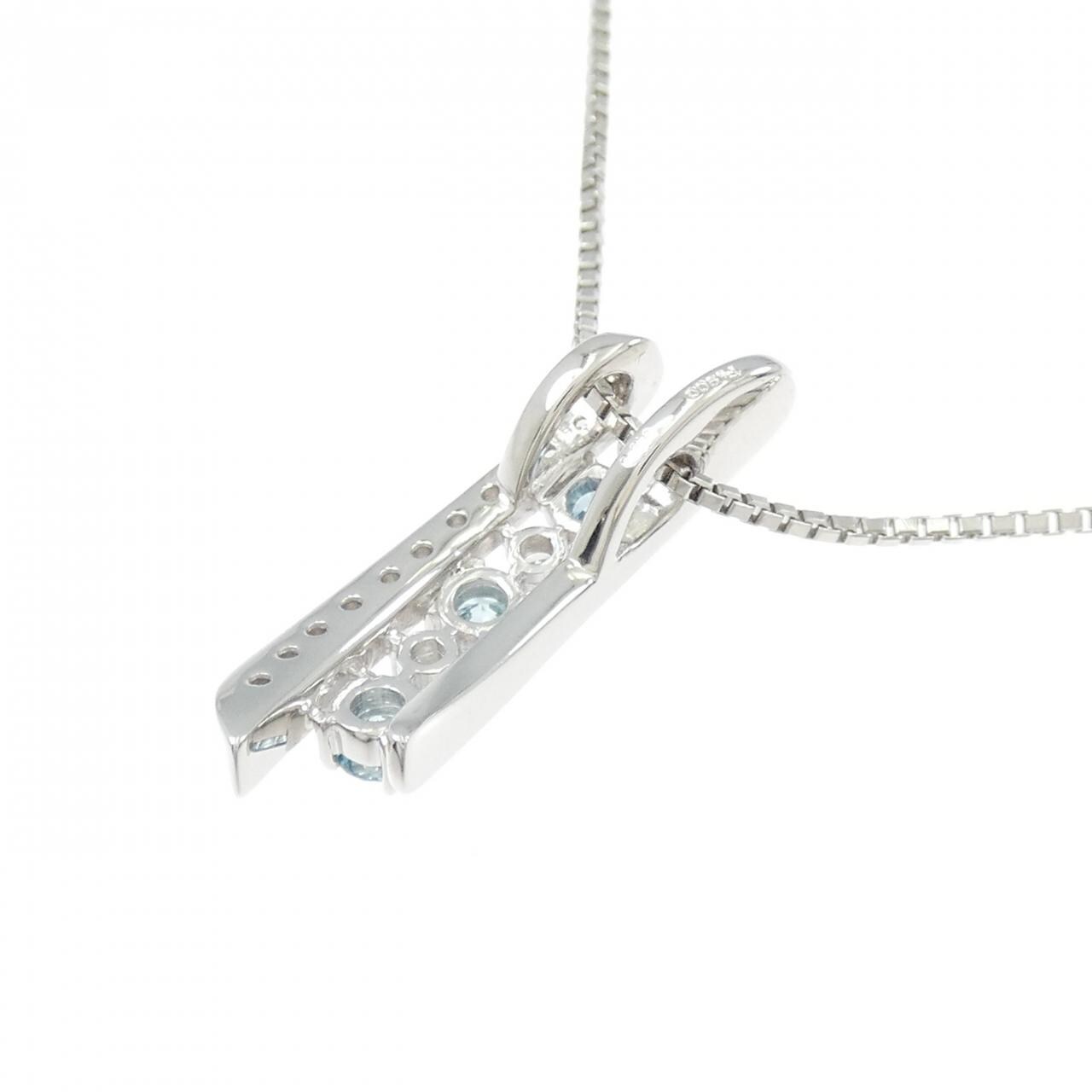 PT900/PT850 ダイヤモンド ネックレス 0.53CT