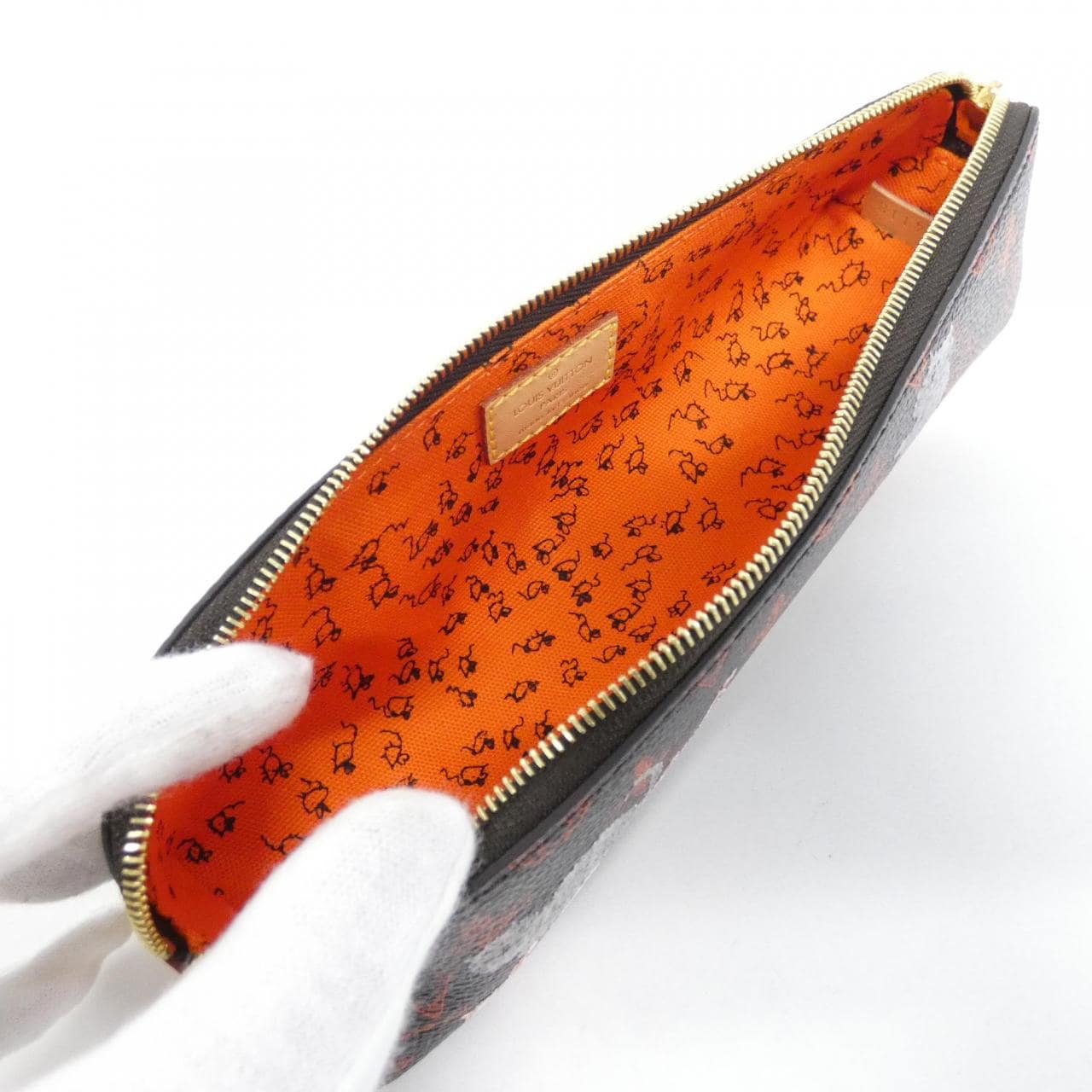 ルイヴィトン キャットグラム トゥルース エリザベット GI0357 ペンケース