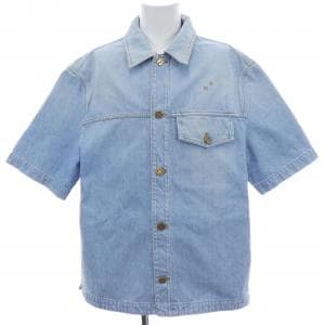 ルイヴィトン LOUIS VUITTON デニムショートスリーブシャツ HLS50WEU6 S／Sシャツ