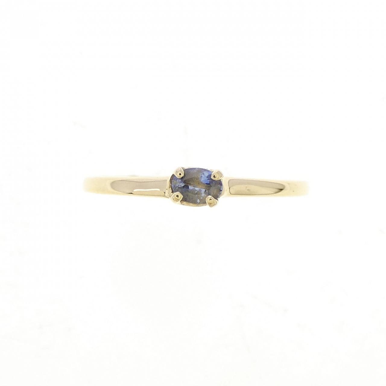 750YG サファイヤ リング 0.137CT