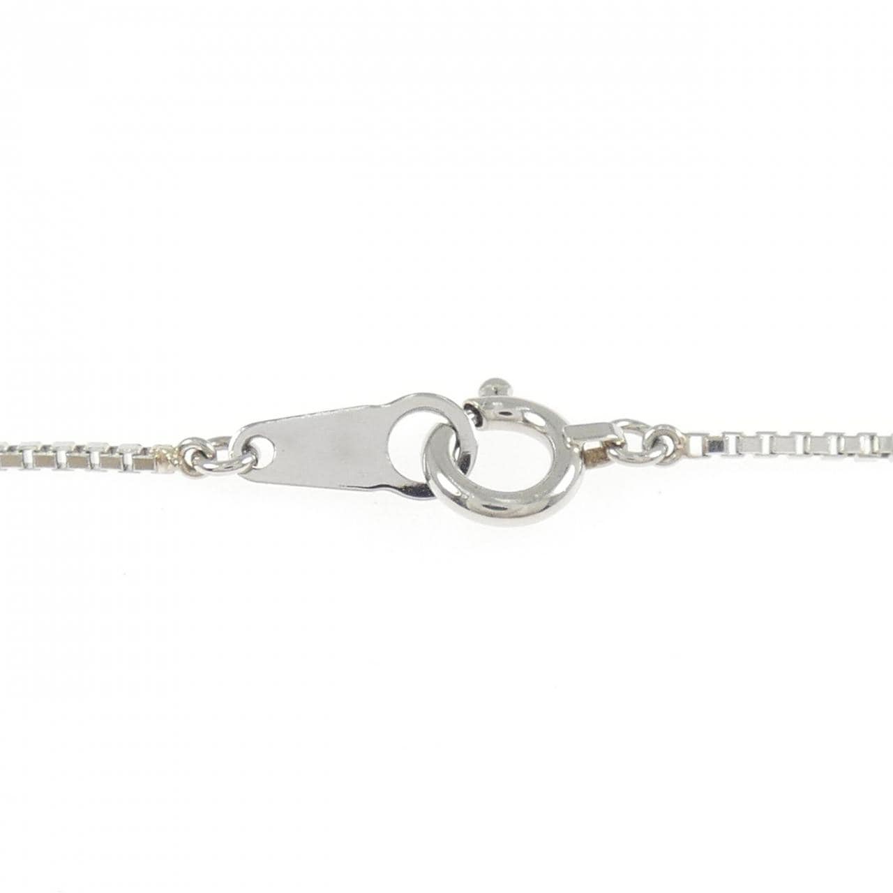 PT900/PT850 ハート エメラルド ネックレス 0.51CT