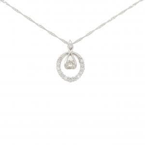 PT900/PT850 ダイヤモンド ネックレス 0.31CT