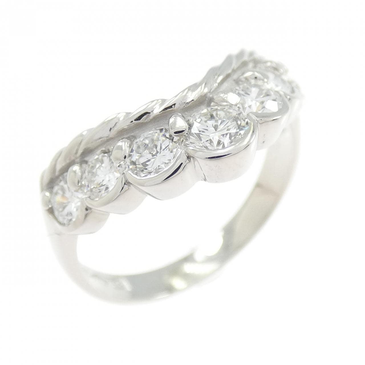 PT900 ダイヤモンド リング 1.00CT
