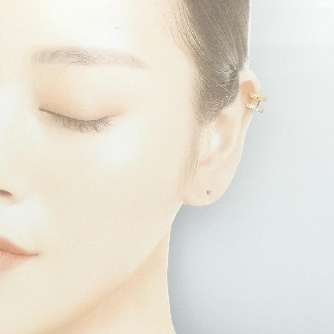 STAR JEWELRY钻石耳夹 0.12 克拉单耳
