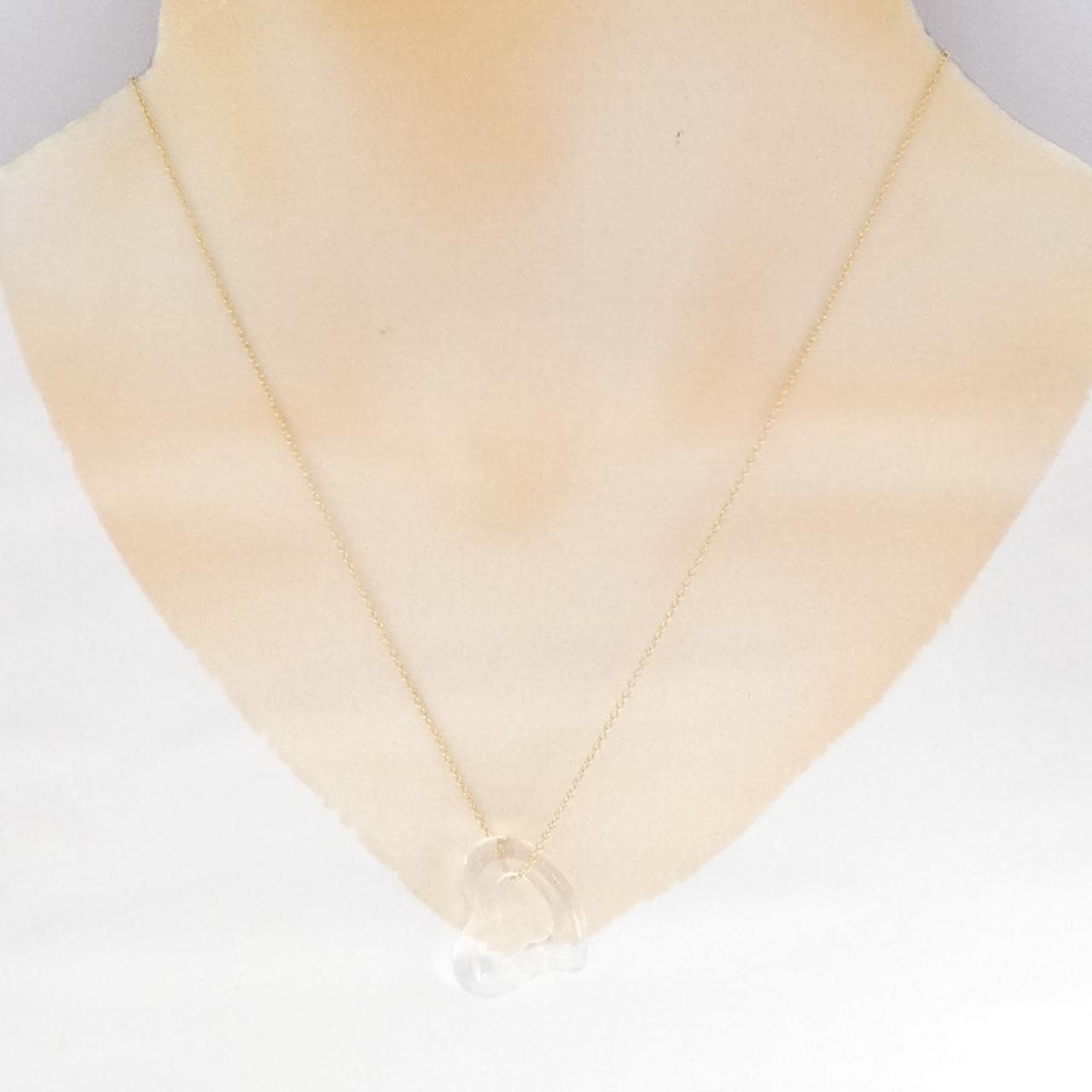 ティファニー オープンハート ネックレス