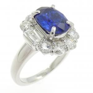 PT900 サファイヤ リング 2.21CT