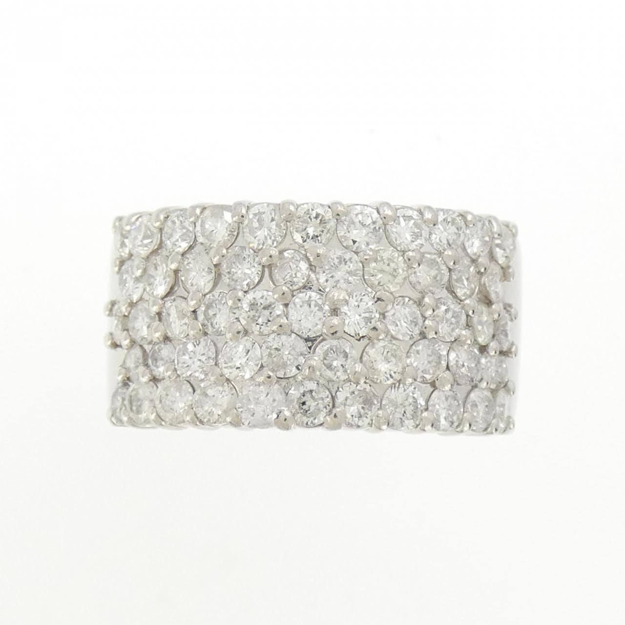 PT Pave Diamond Ring 1.70CT