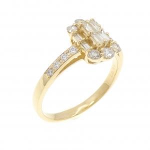 【新品】K18YG ダイヤモンド リング 0.50CT