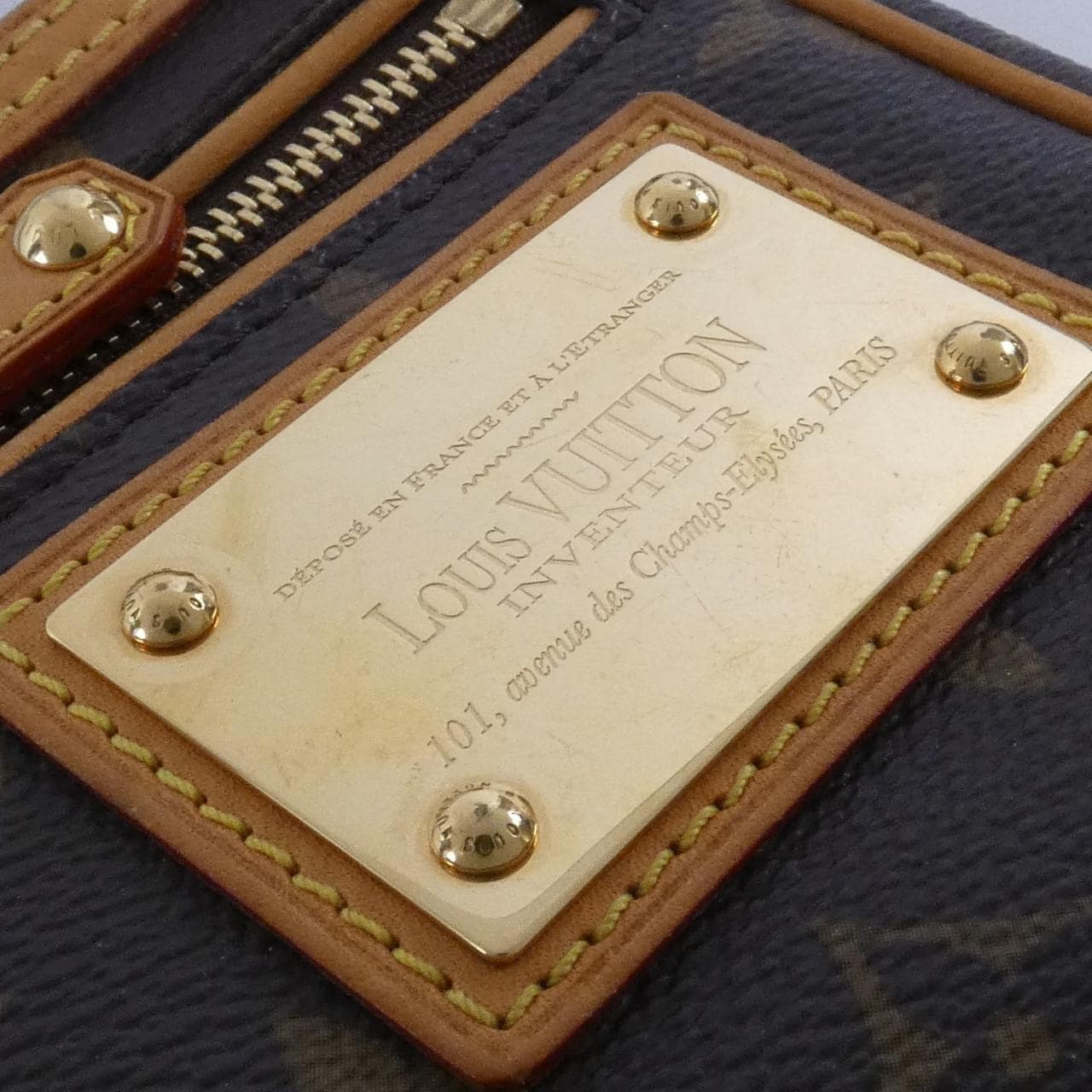 ルイヴィトン モノグラム リヴェット ポシェット アクセソワール M40141 アクセサリーポーチ