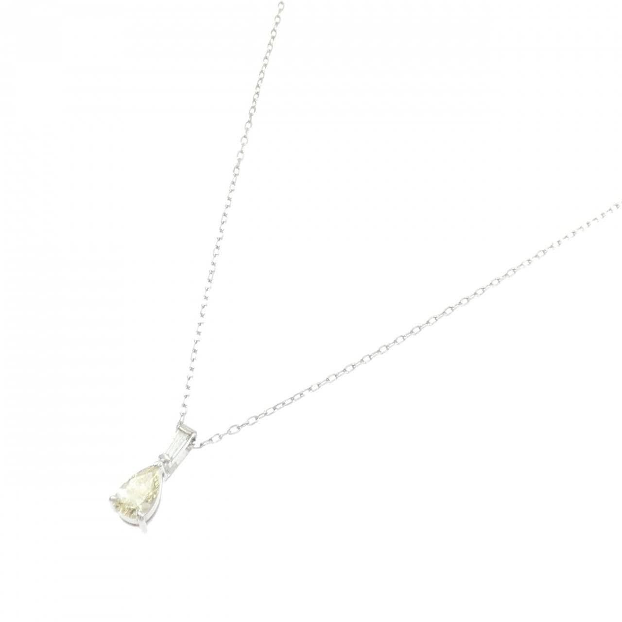 PT900/PT850 ダイヤモンド ネックレス 0.49CT