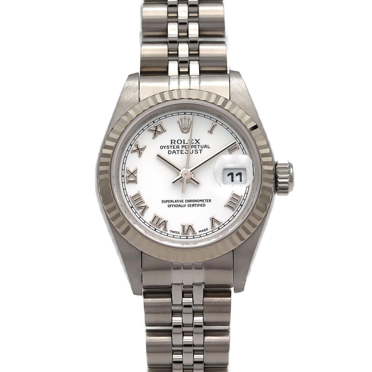 ロレックス デイトジャスト 79174 SSxWG 自動巻 P番