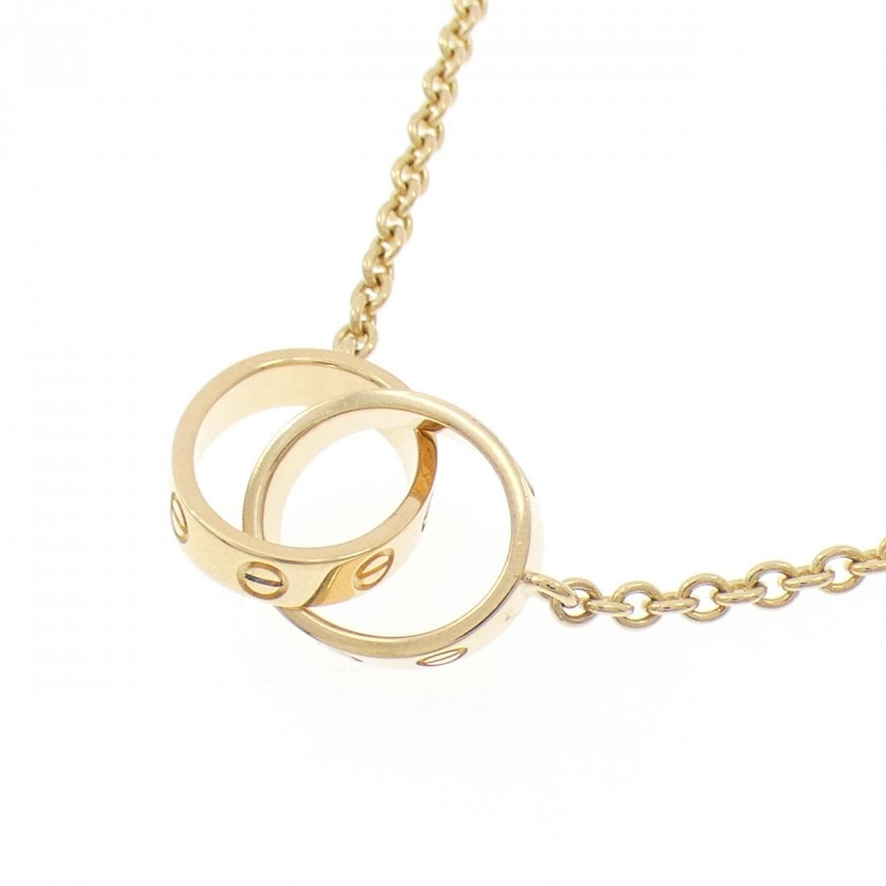 カルティエ ベビーラブ ネックレス