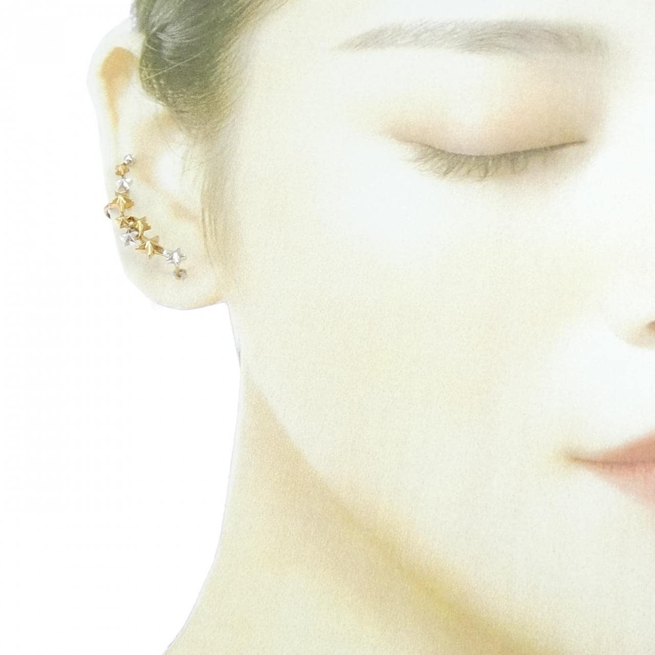 エテ スター ピアス 片耳