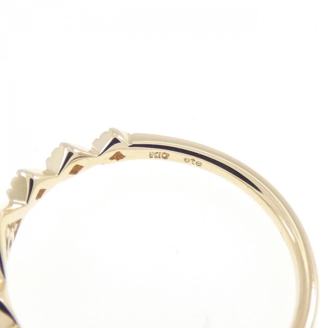 エテ ダイヤモンド ピンキー リング 0.01CT