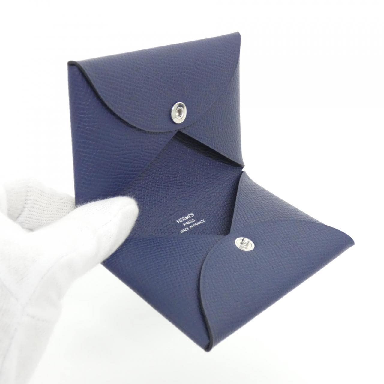 【未使用品】エルメス カルヴィ 044164CK カードケース