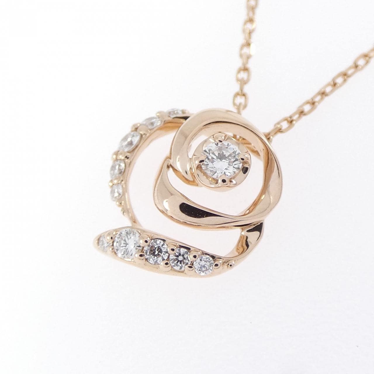 ヴァンドーム ダイヤモンド ネックレス 0.10CT