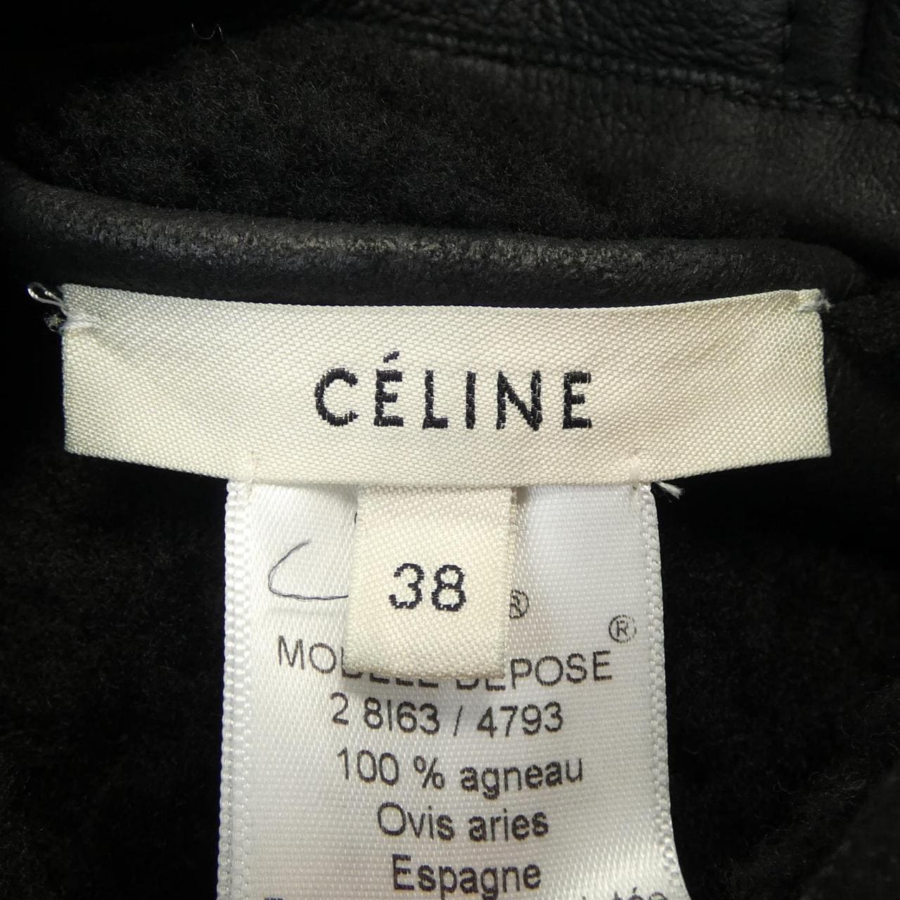 CELINE赛琳羊皮大衣