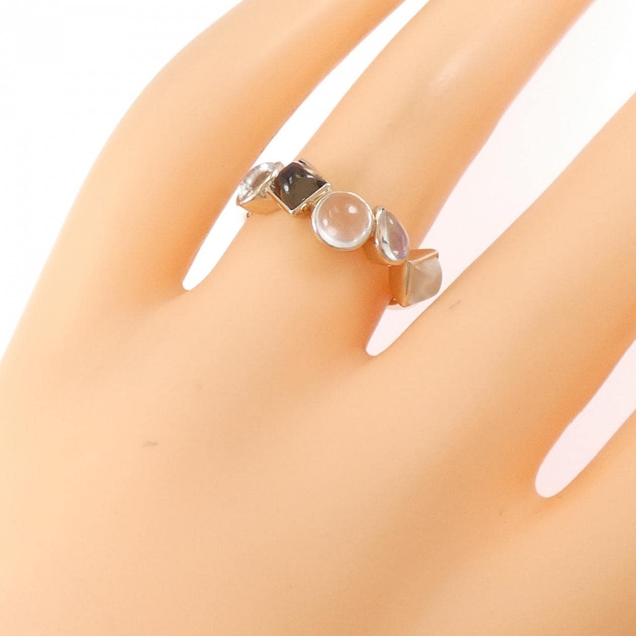 K18PG ムーンストーン リング