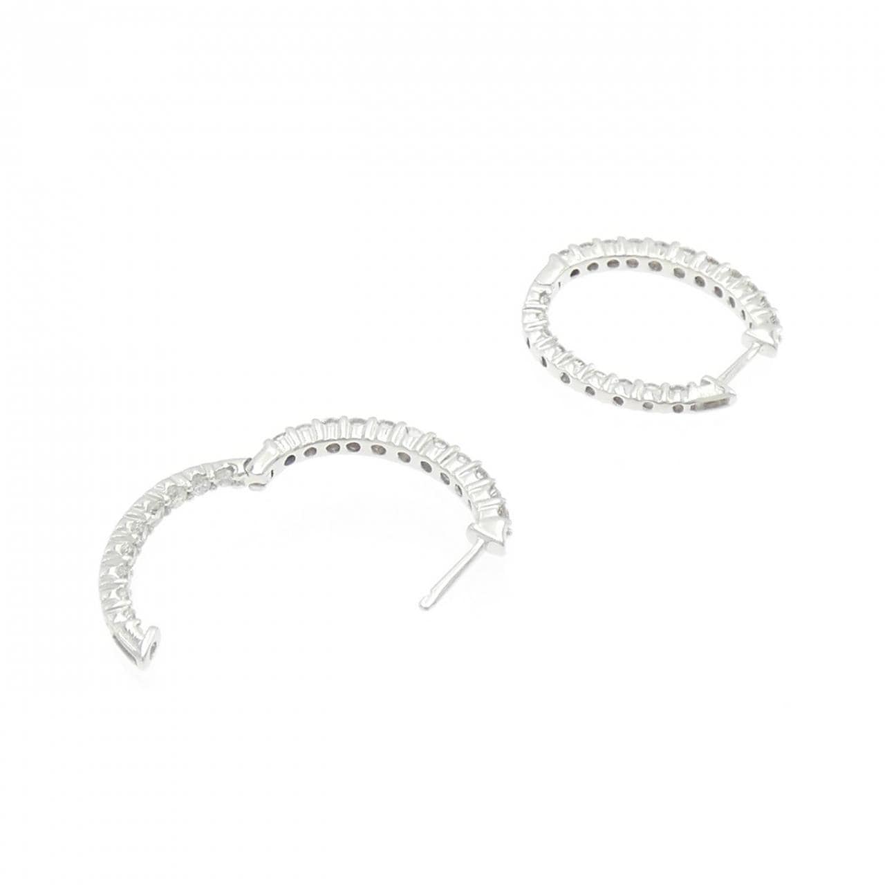 GSTV ダイヤモンド ピアス 1.00CT