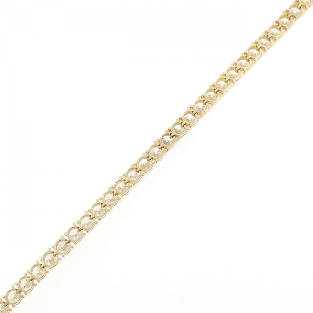 K18YG ダイヤモンド ブレスレット 8.00CT