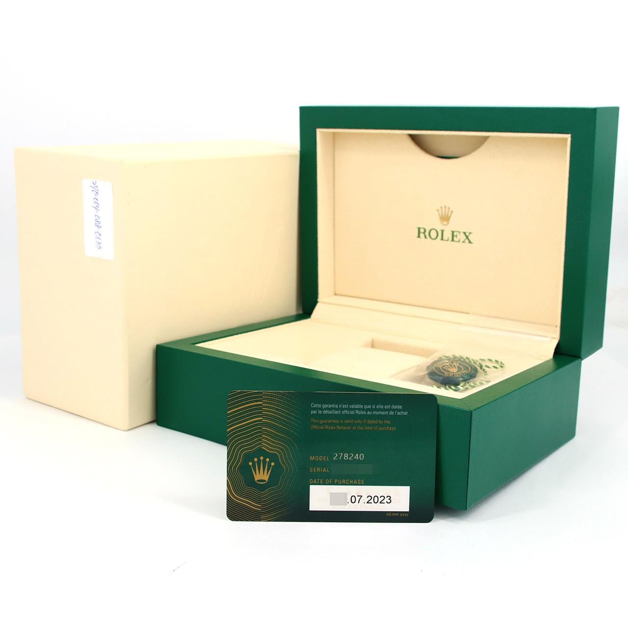 ROLEX Datejust 278240 SS自动上弦随机编号