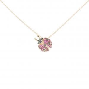 ジーエスティービー ルビー ネックレス 0.30CT