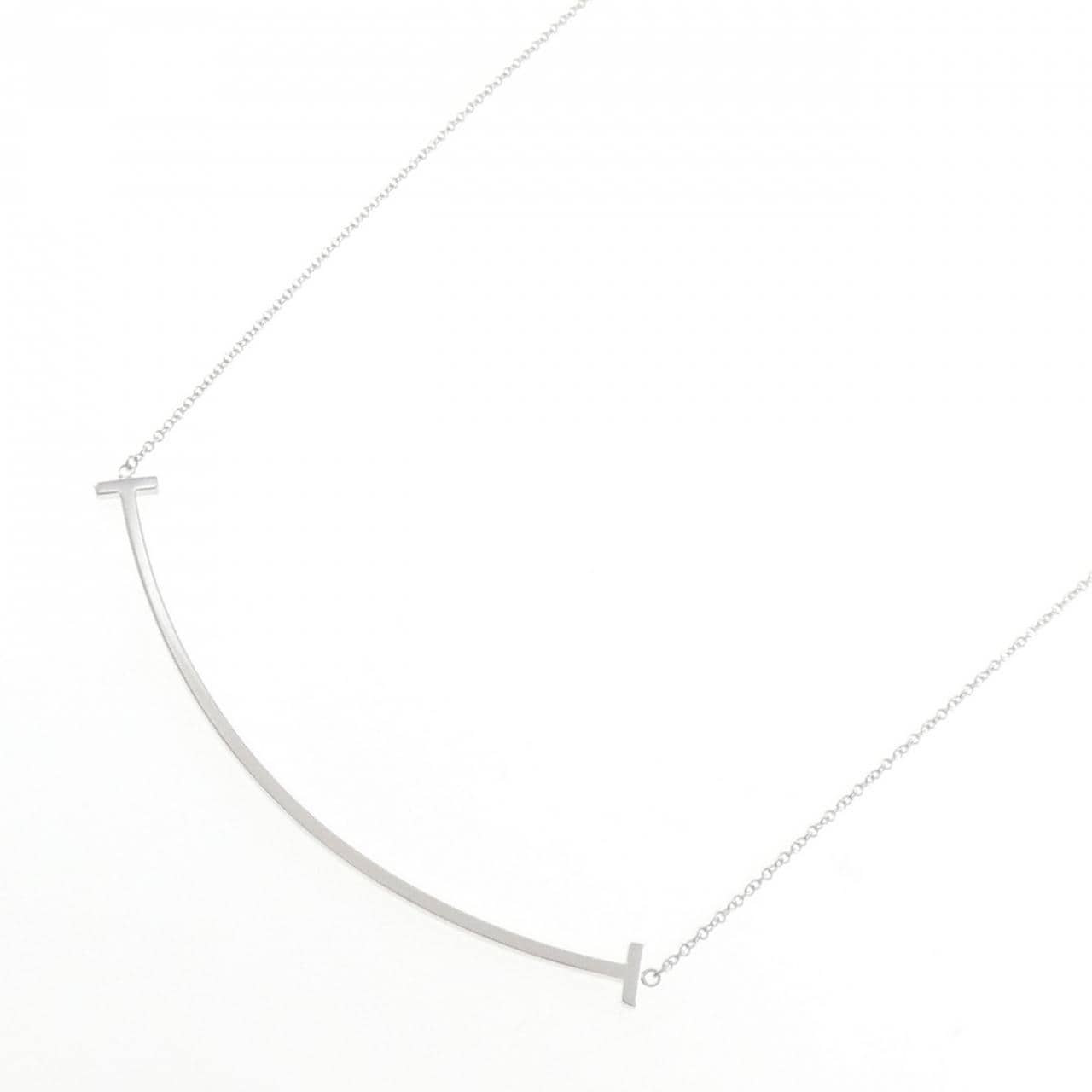 ティファニー Tスマイル ラージ ネックレス