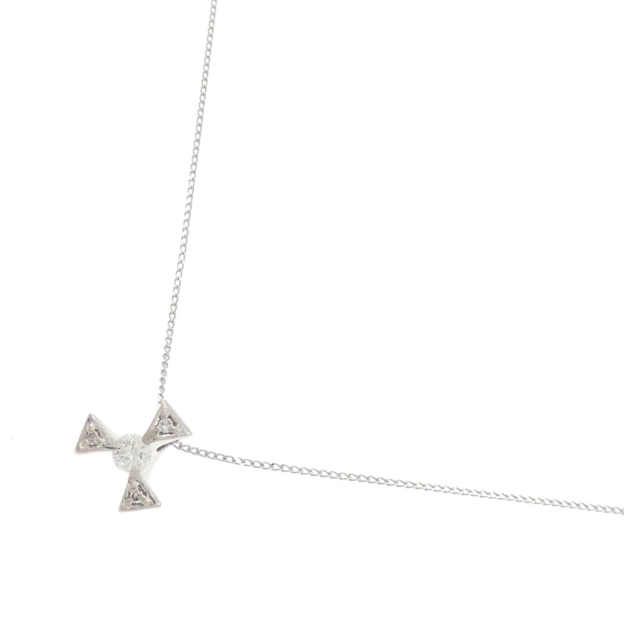PT900 ダイヤモンド ネックレス 0.10CT