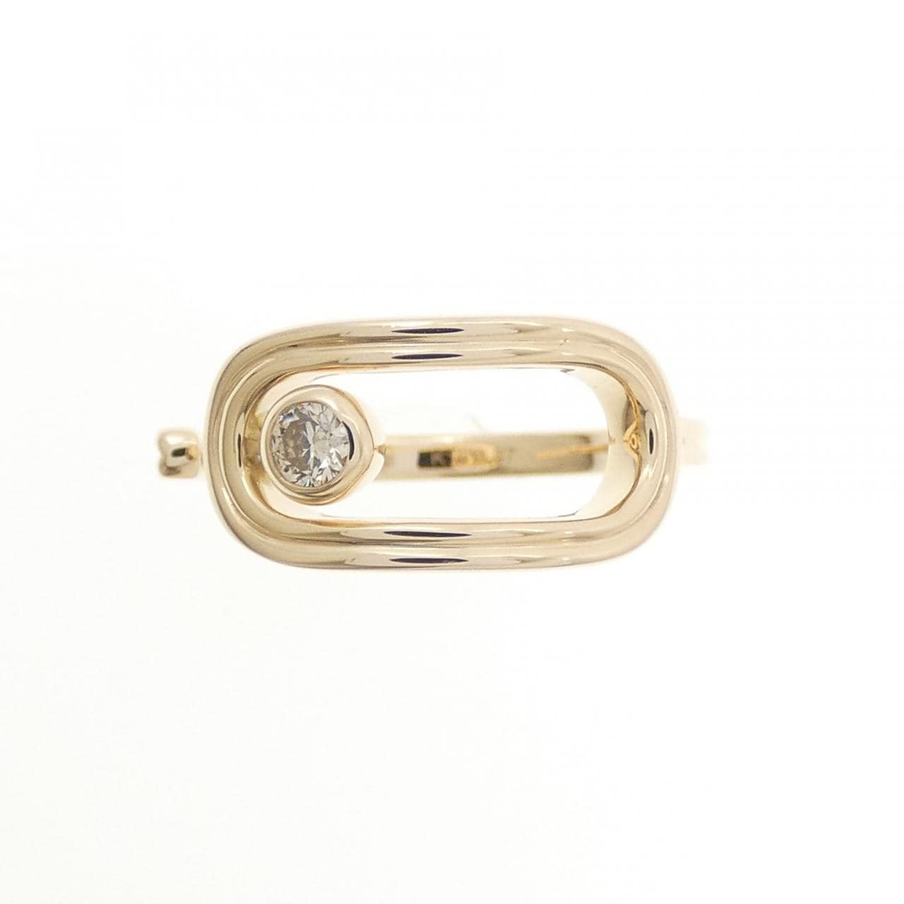 ヒロタカ ベルーガ オブロング リング 0.07CT
