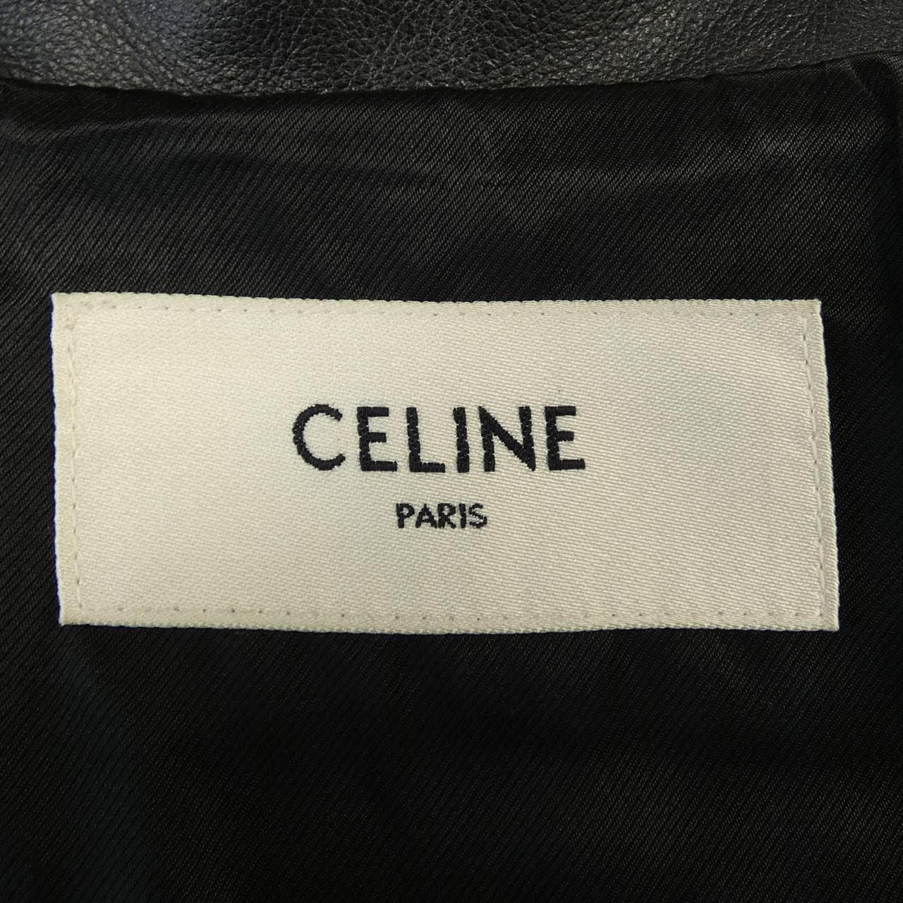 セリーヌ CELINE クラシックバイカージャケット 2E158599E レザーライダースジャケット
