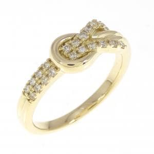 K18YG ダイヤモンド リング 0.25CT