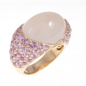 750PG ローズクオーツ リング 9.28CT