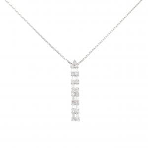 PT900/PT850 ピンクダイヤモンド ネックレス 0.64CT