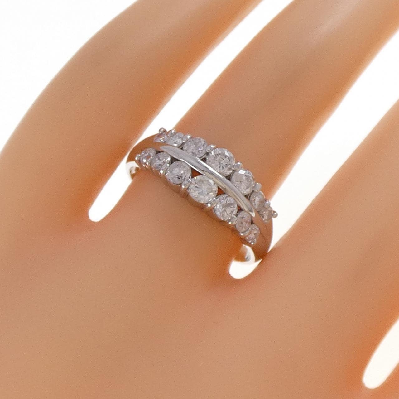 PT850 ダイヤモンド リング 1.04CT