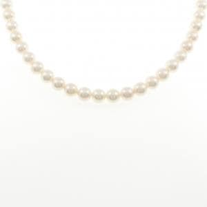 シルバークラスプ アコヤパール ネックレス 6.5-7mm