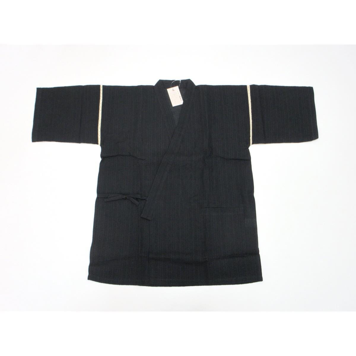 【新品】男物　甚平　しじら織　Ｌサイズ