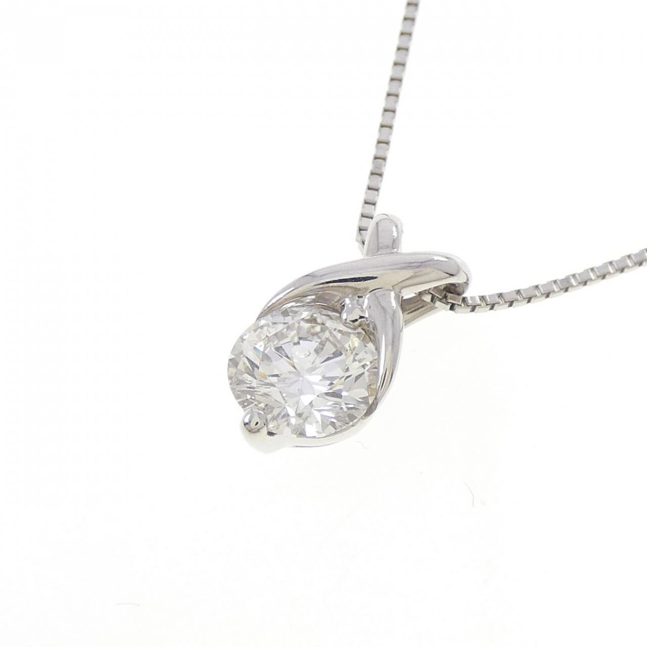 PT900/PT850 ダイヤモンド ネックレス 1.092CT G SI2 VG