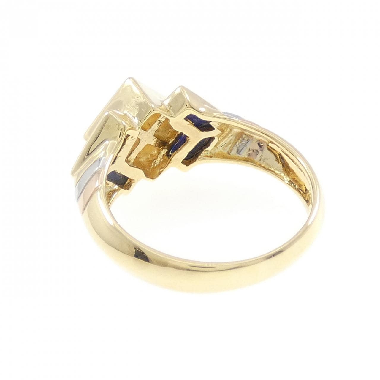 K18YG ラピスラズリ リング