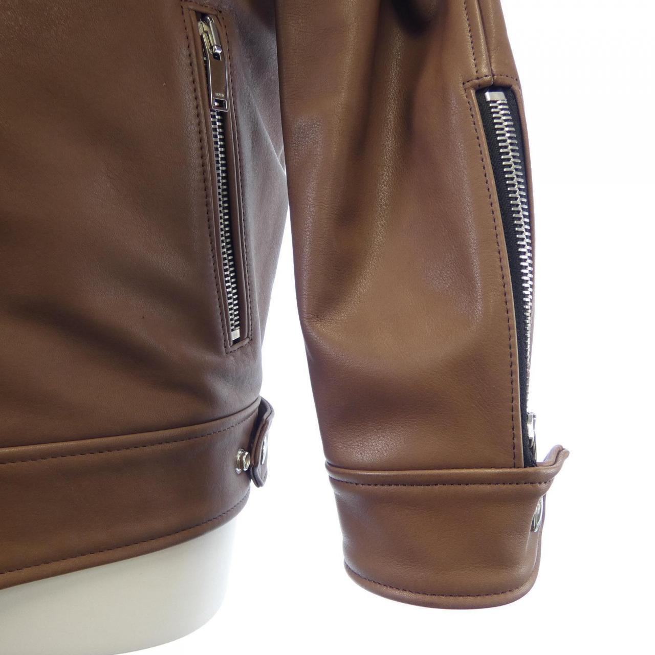 FIXER F-01 レザーライダースジャケット