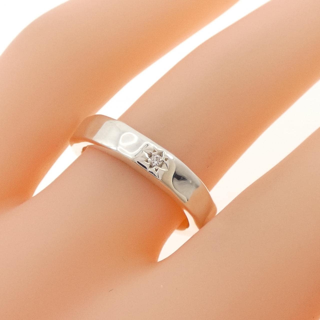 イーエム 925 リング 0.01CT