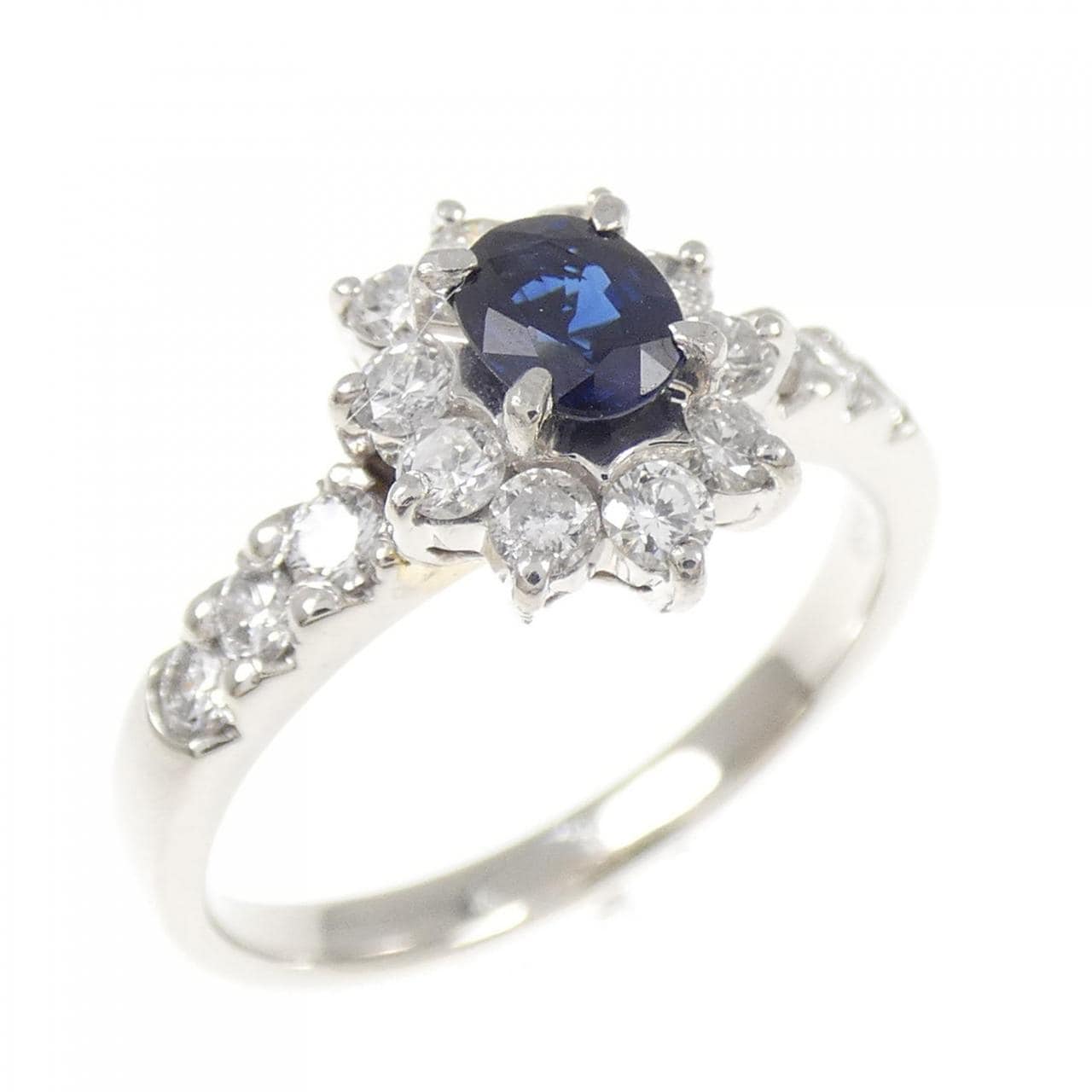 PT900 サファイヤ リング 0.35CT