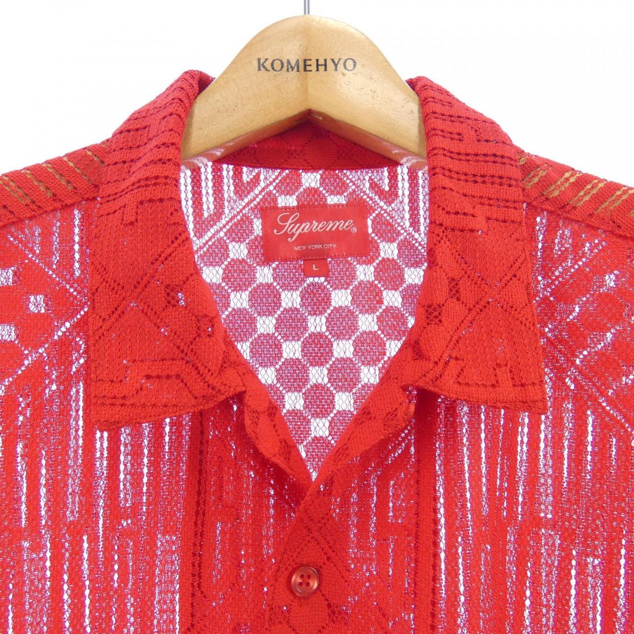シュプリーム SUPREME Lace S／Sシャツ