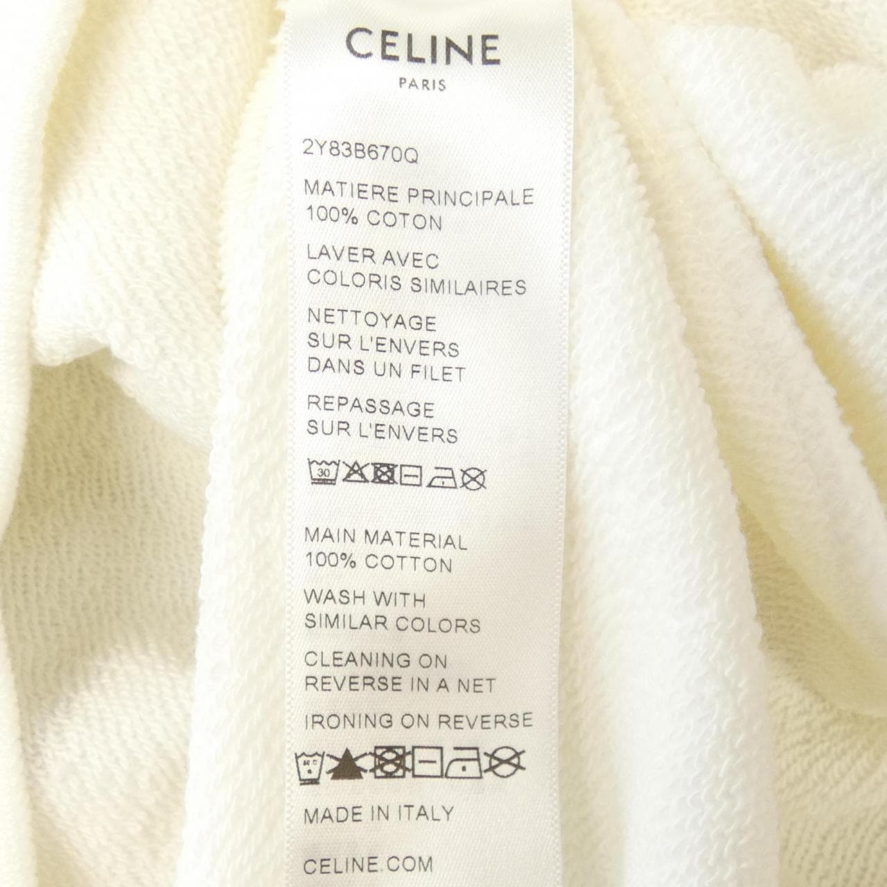 セリーヌ CELINE 2Y83B670Q パーカー